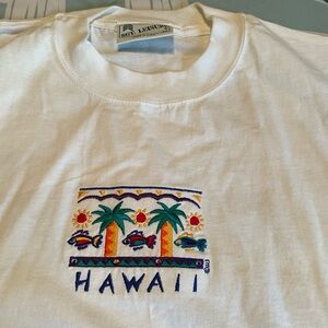 White Hawaii Kids Shirt by